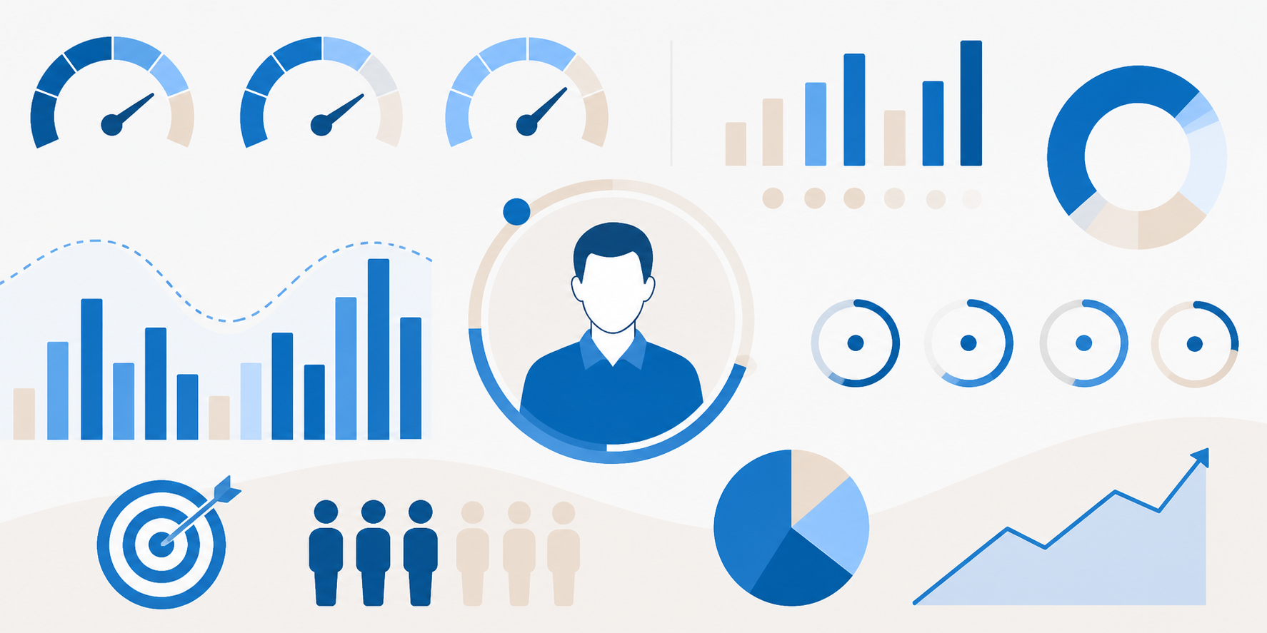 Ключевые KPI и показатели загруженности Дашборд ключевых KPI и показателей загруженности